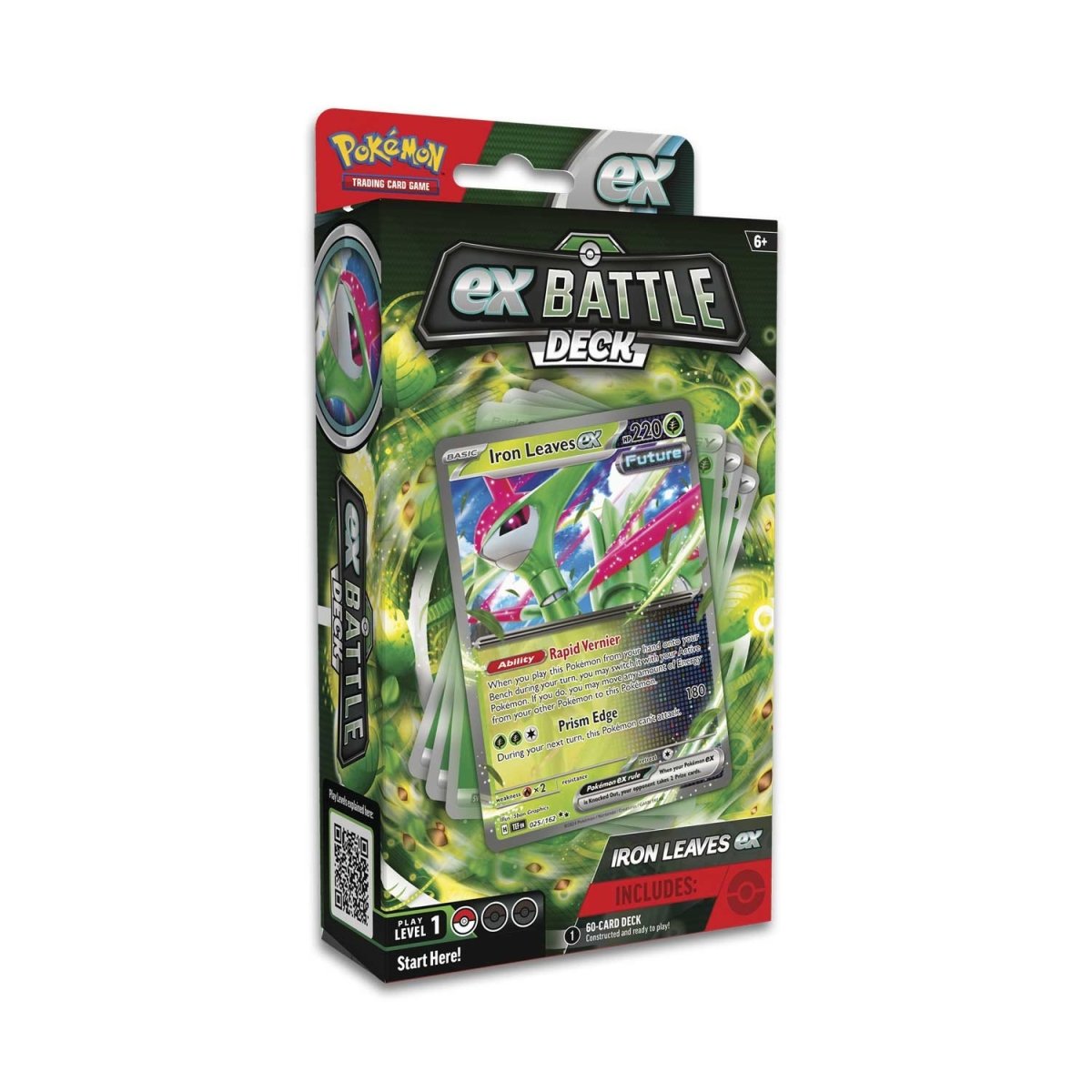 Pokemon Scarlet & Violet - ex Battle Deck - Iron Leaves ex BeardyCards Pokemon Scarlet & Violet - ex Battle Deck - Iron Leaves ex BeardyCards