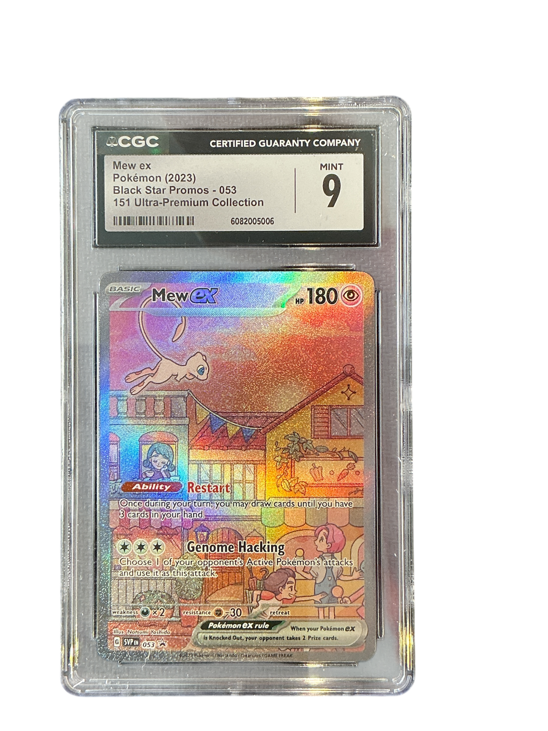 SV Scarlet & Violet Promo Cards 053 CGC 9 #6082005006 Mew ex - Holofoil - Promo
