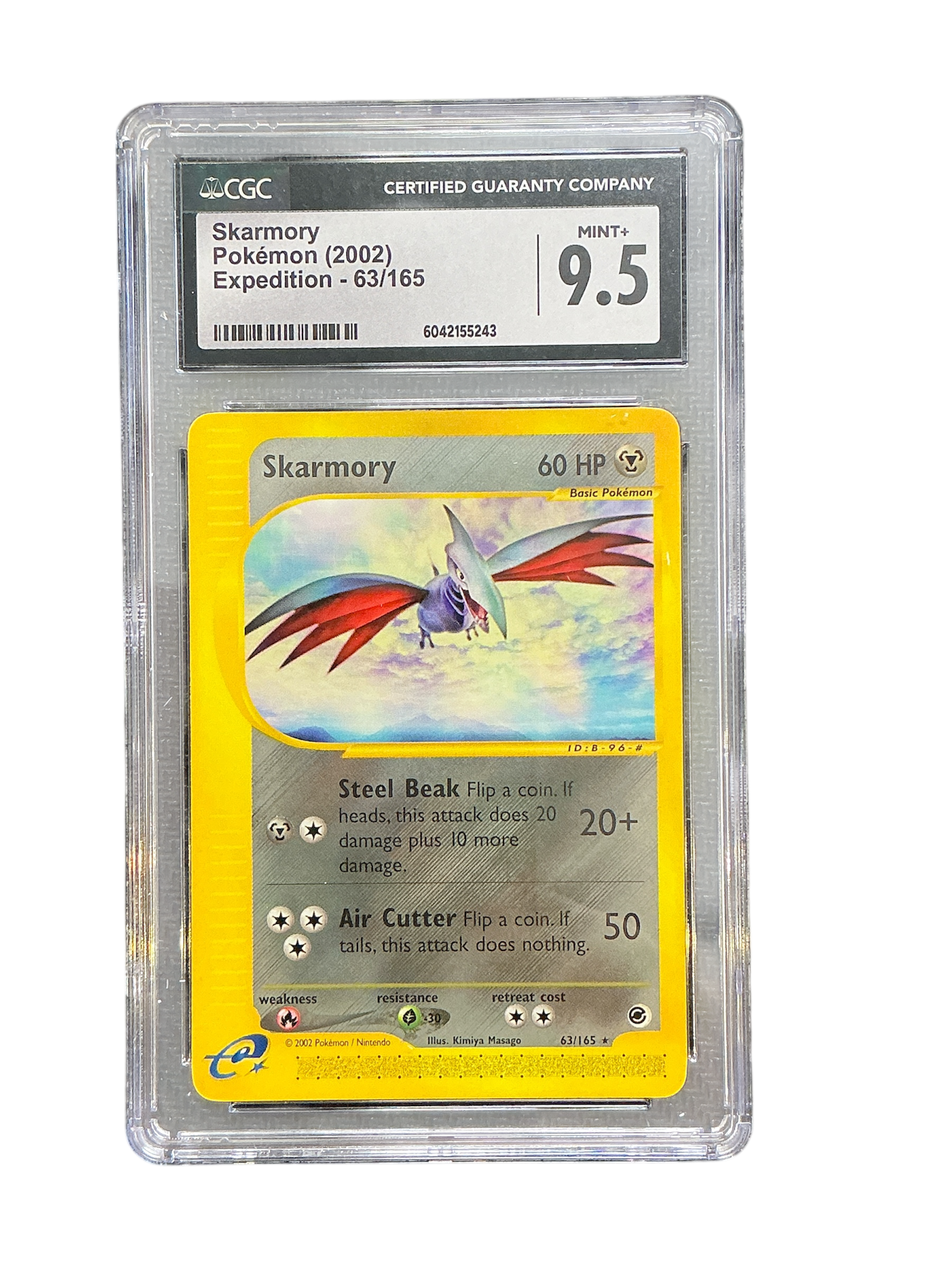 Expedition 063 CGC9.5 6042155243 Skarmory (63) - Rare