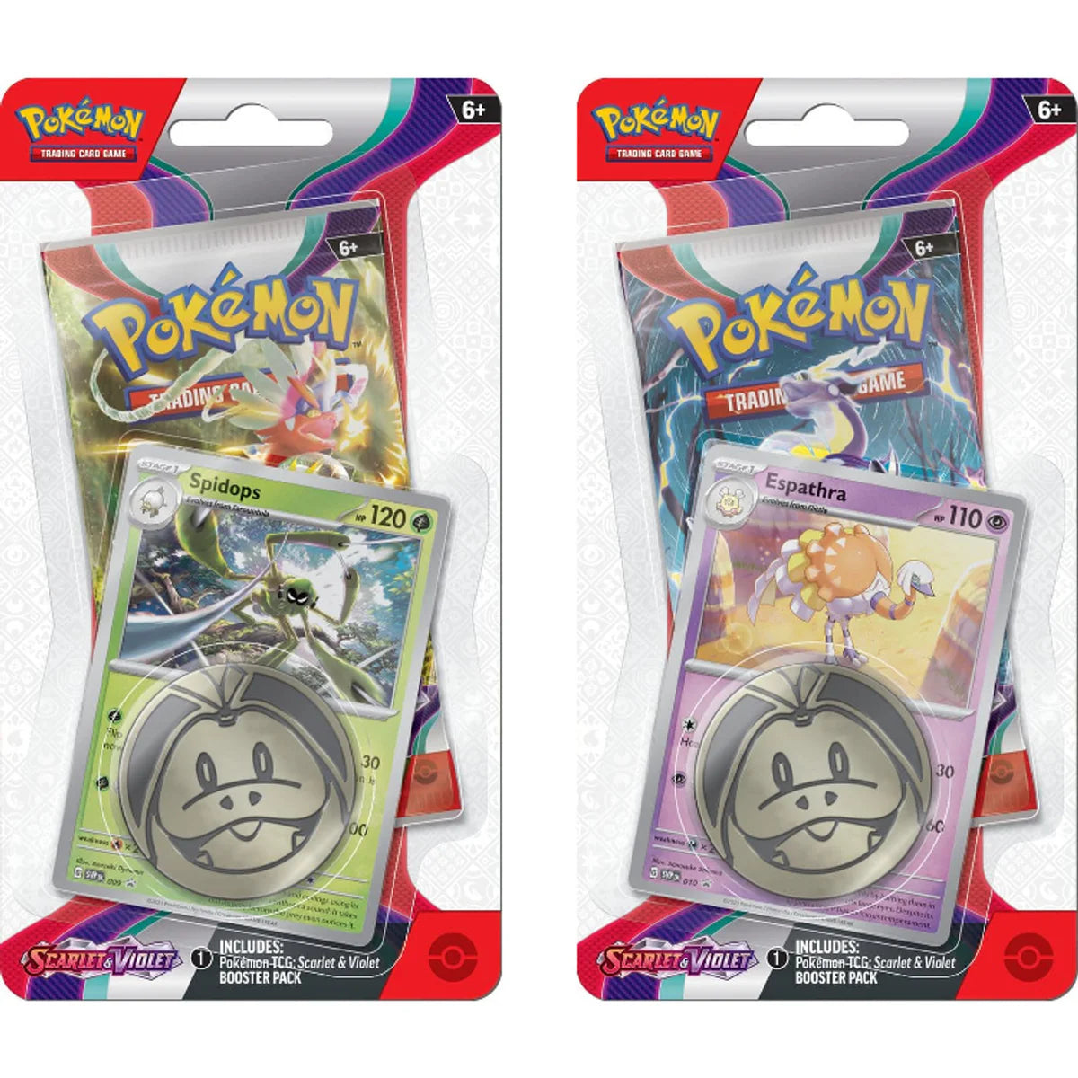 Pokemon Scarlet & Violet - SV01 - Scarlet & Violet Base Checklane Blister (Random Variant)