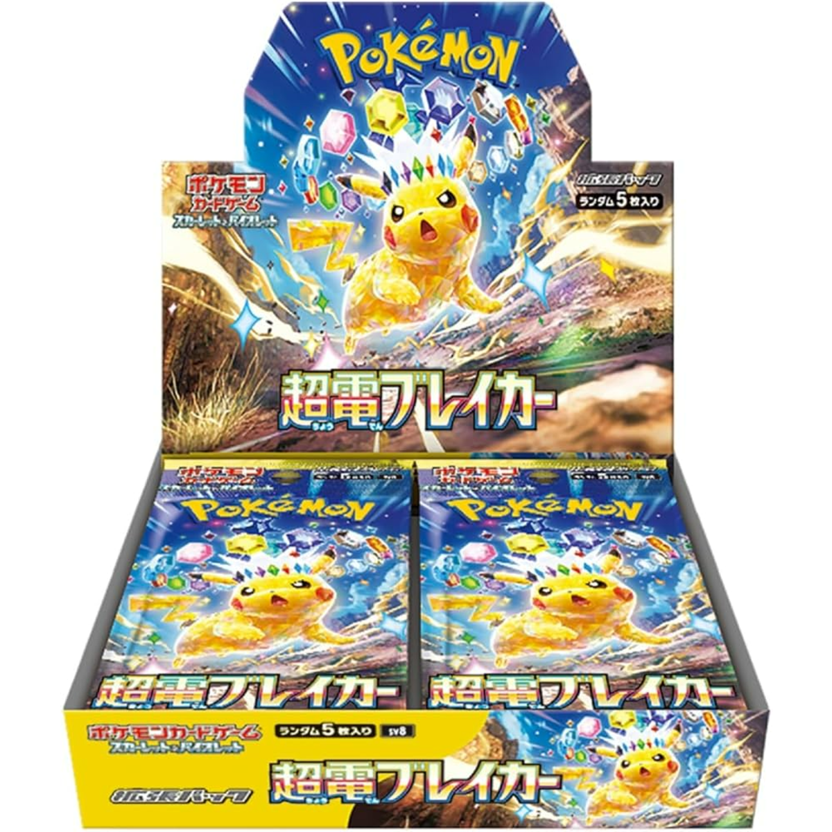 Pokemon Scarlet & Violet Japanese - SV8 - Super Electric Breaker Booster Box (30 Packs)