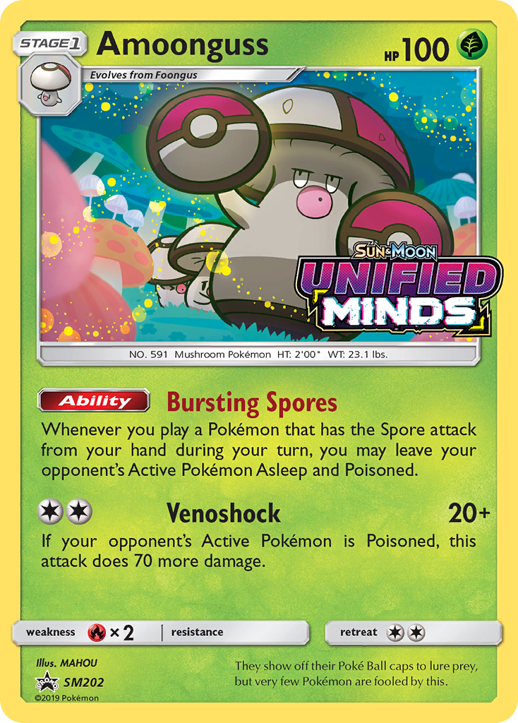 SM Promos SM202 Amoonguss - Holofoil - Promo