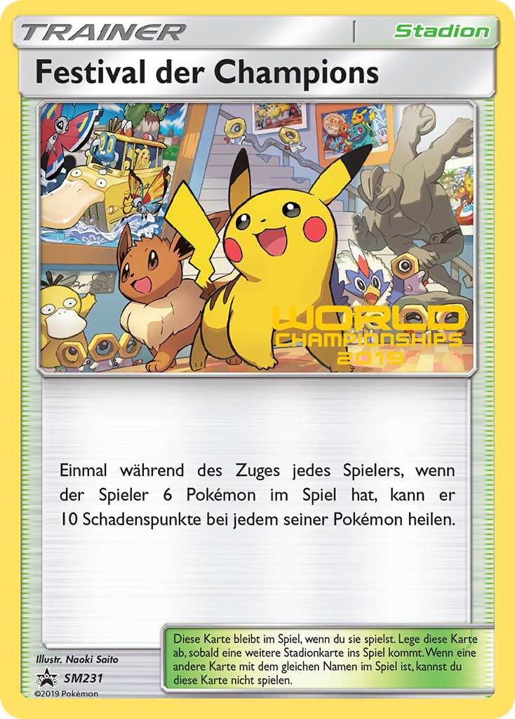 SM Promos SM231 Champions Festival - Promo