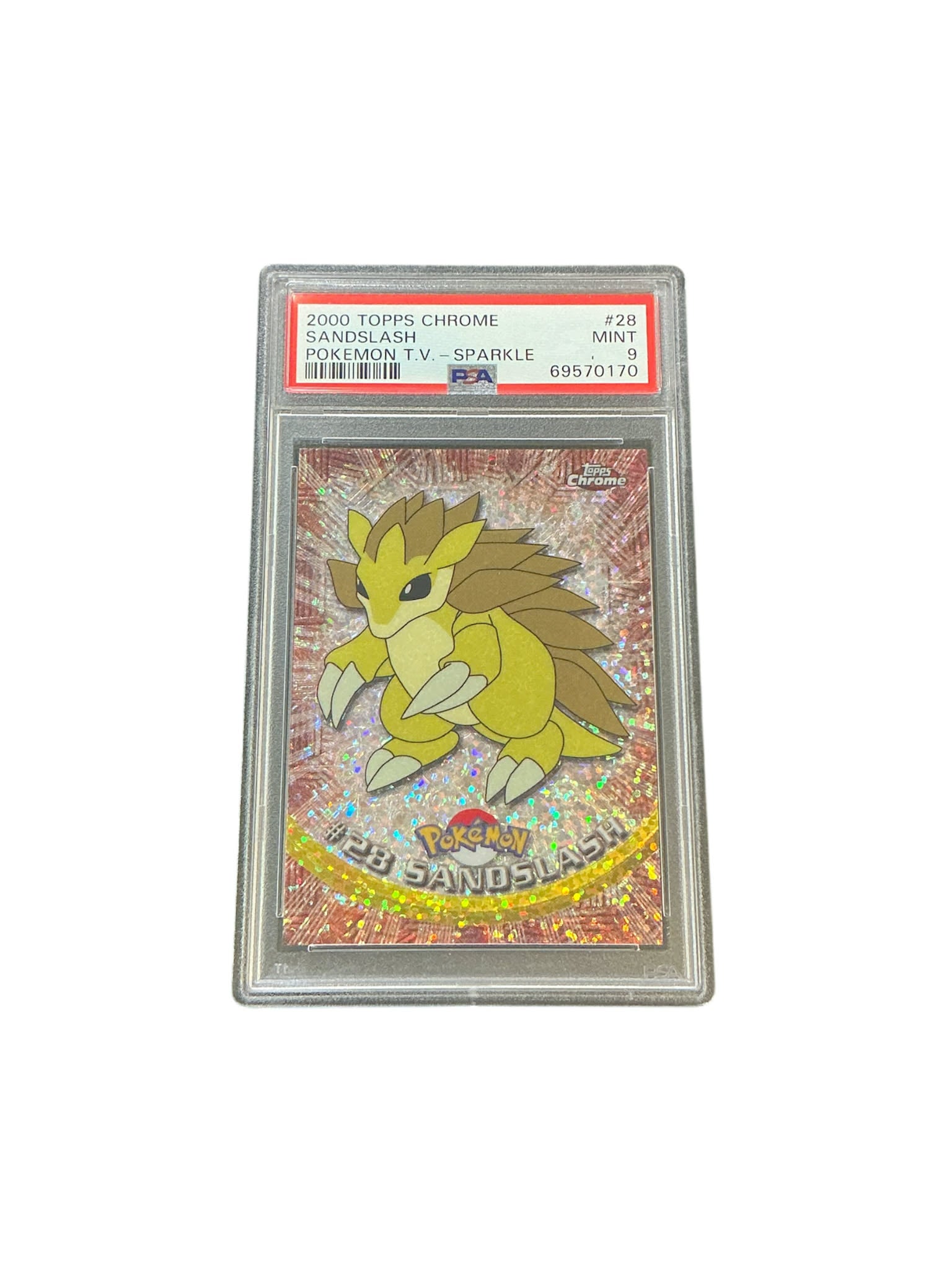 Topps Chrome 2000 - Series 1 &2 #028 - PSA9 #69570170 - Sandslash