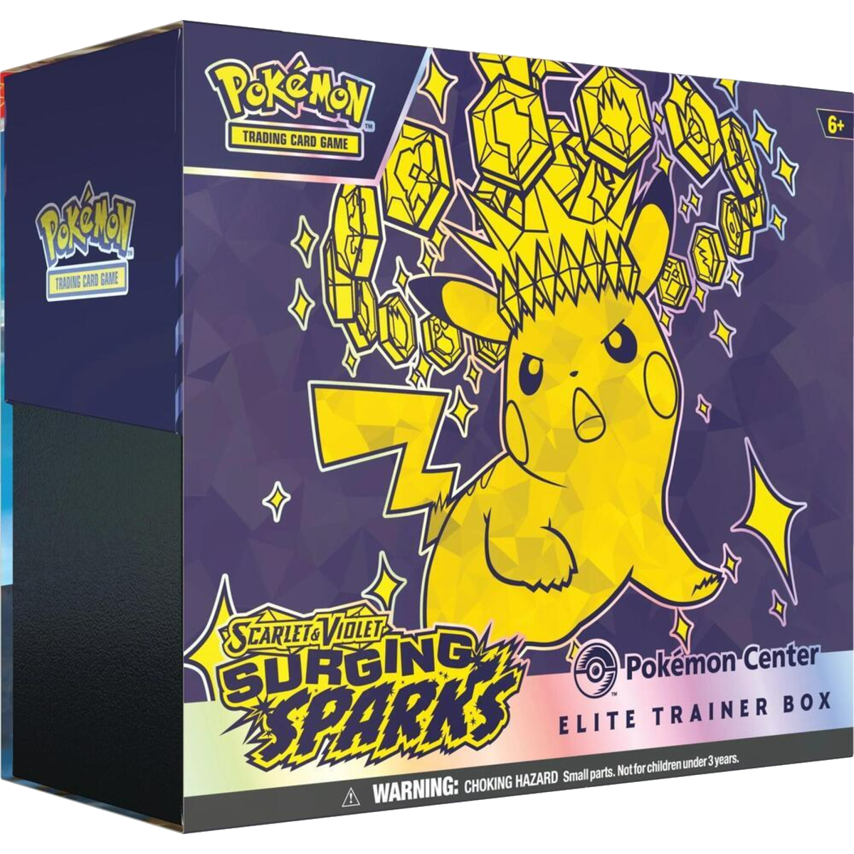 Pokemon Scarlet & Violet - SV08 - Surging Sparks Pokemon Center Elite Trainer Box
