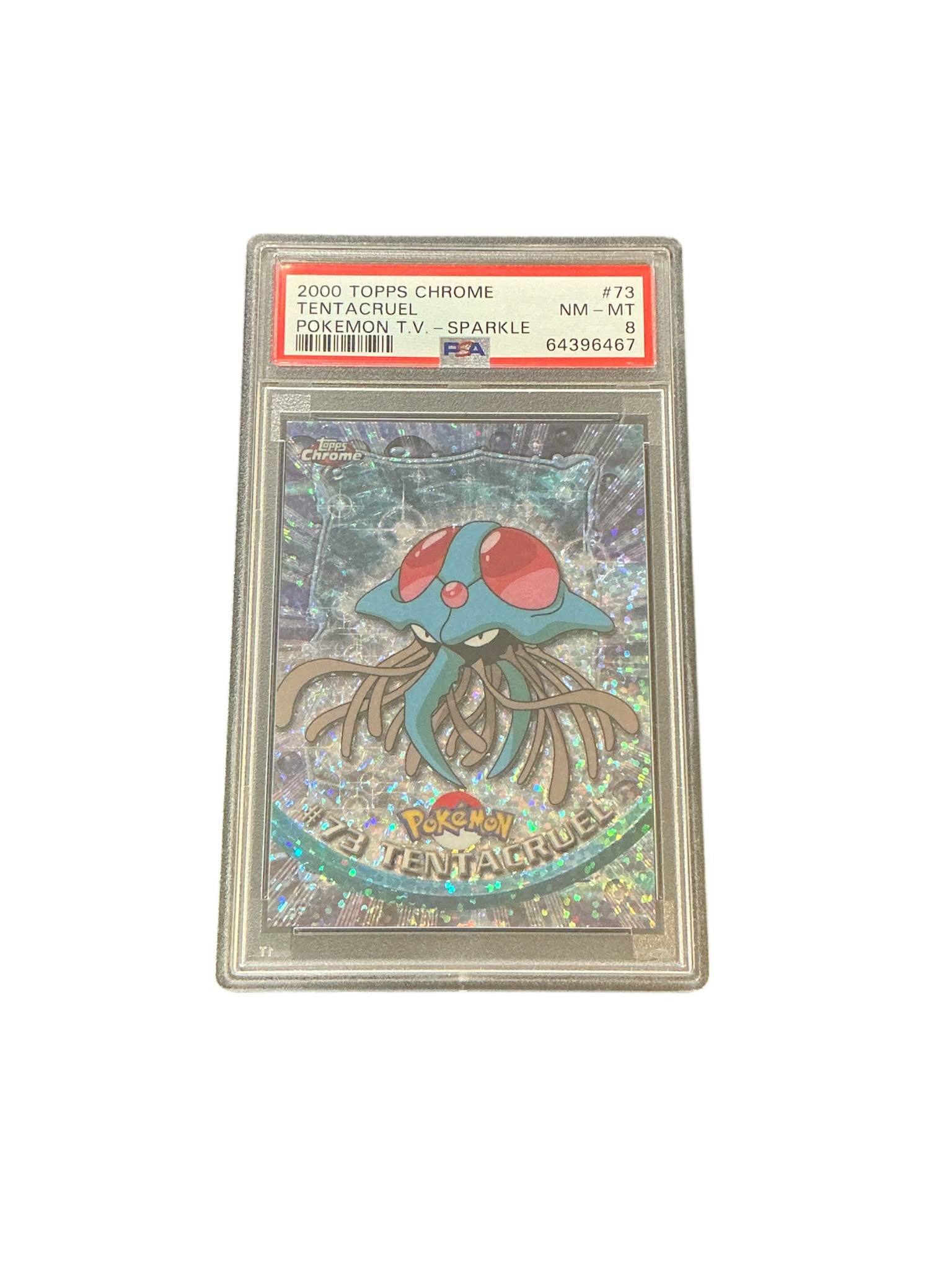 Topps Chrome 2000 - Series 1 &2 #073 - PSA8 #64396467 - Tentacruel