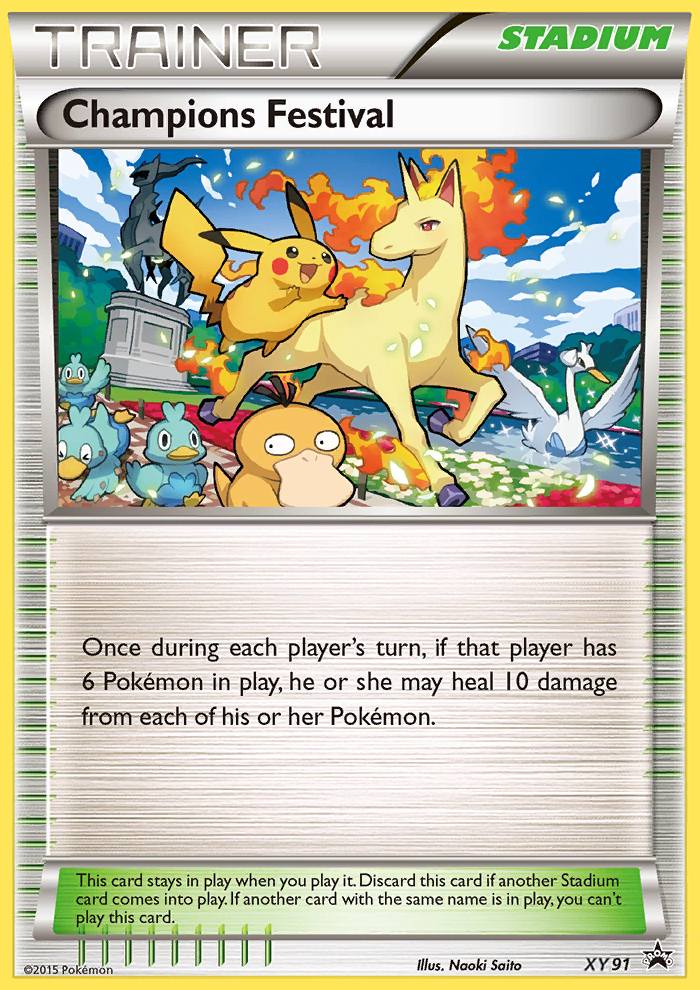 XY Promos XY91 Champions Festival (2015) - Promo