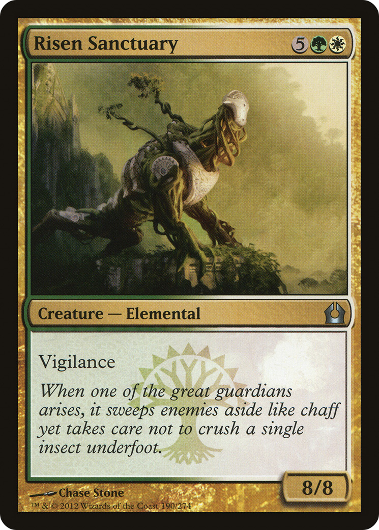 Return to Ravnica - (RTR-190) - Risen Sanctuary Foil