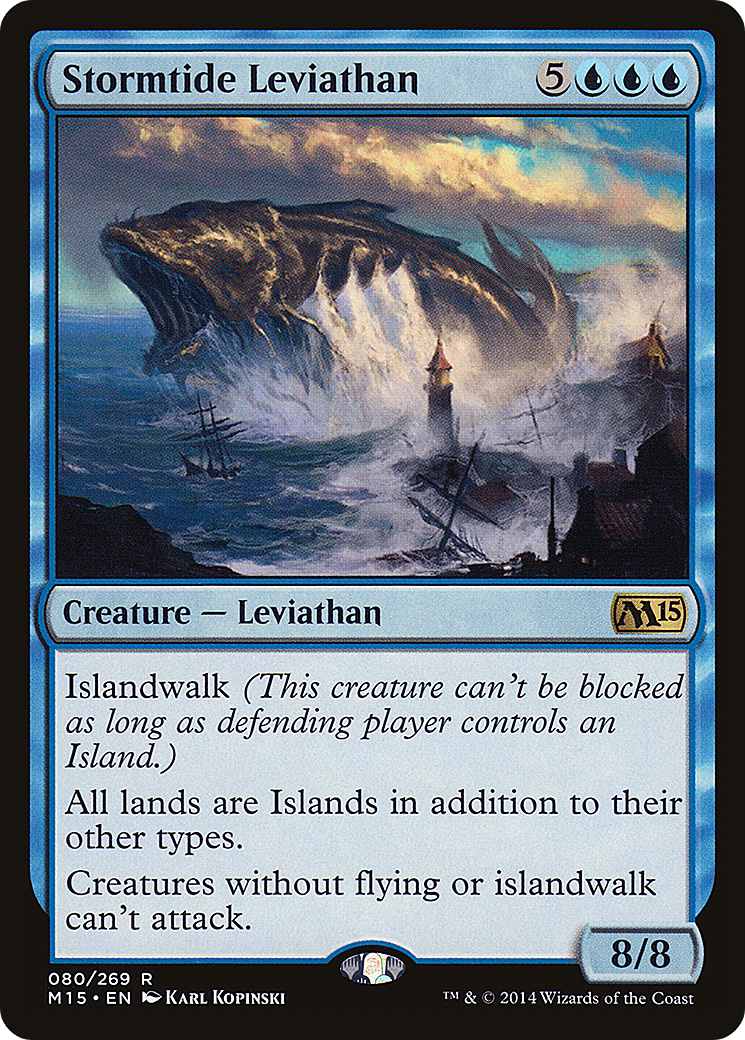 Magic 2015 - (M15-080) - Stormtide Leviathan