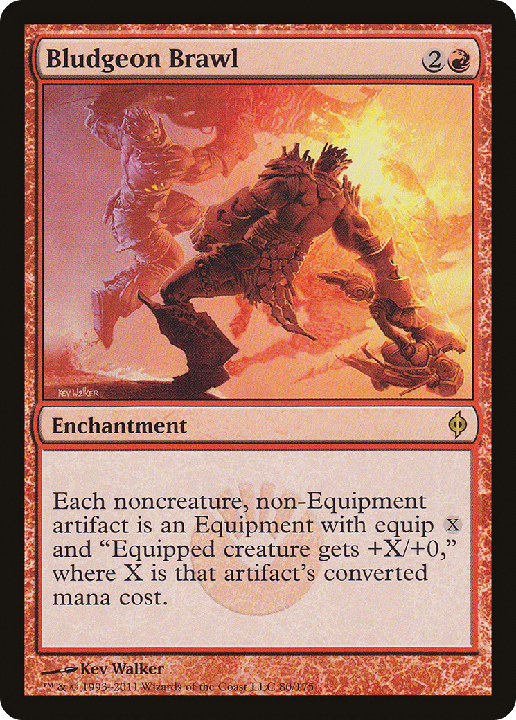 New Phyrexia - (NPH-080) - Bludgeon Brawl