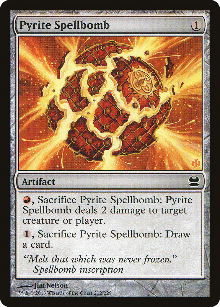 Modern Masters - (MMA-212) - Pyrite Spellbomb