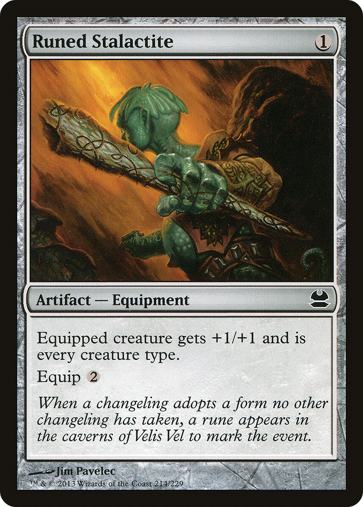 Modern Masters - (MMA-214) - Runed Stalactite