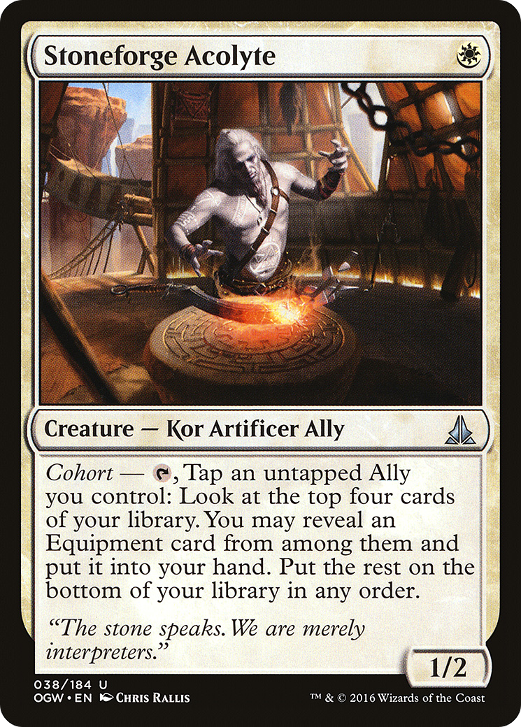 Oath of the Gatewatch - (OGW-038) - Stoneforge Acolyte