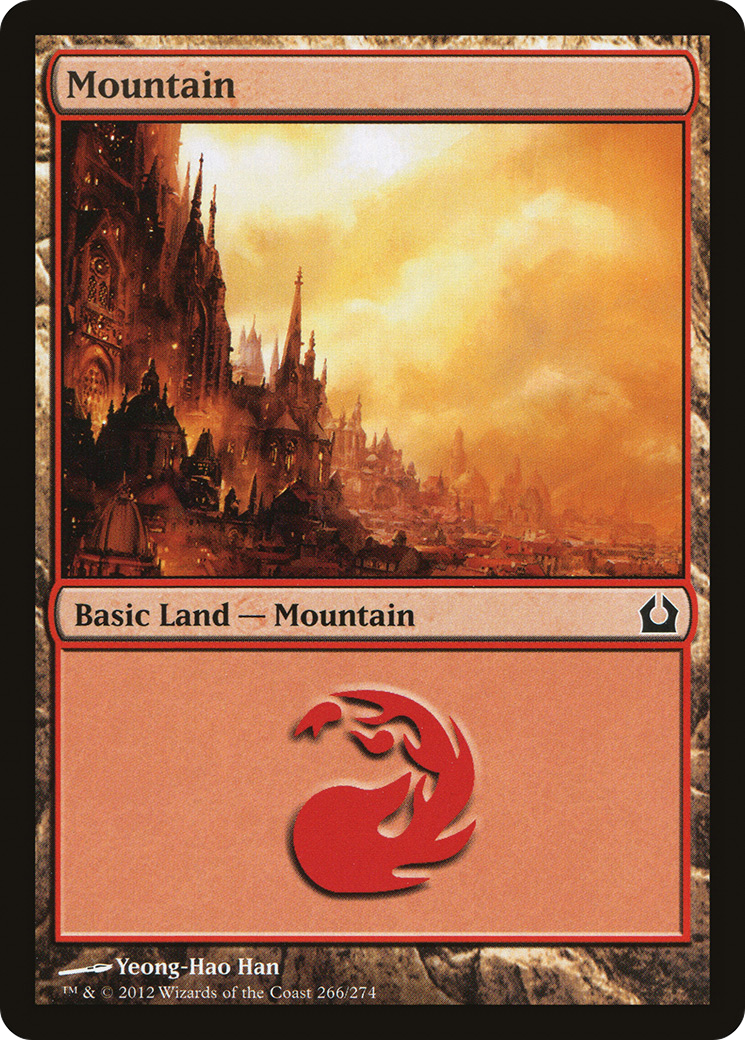 Return to Ravnica - (RTR-266) - Mountain (266) Foil