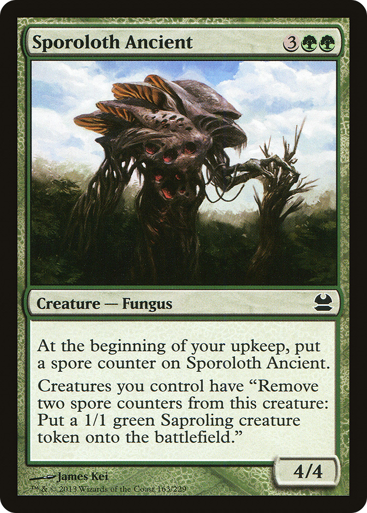 Modern Masters - (MMA-163) - Sporoloth Ancient Foil