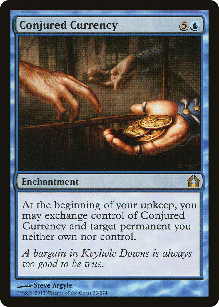 Return to Ravnica - (RTR-033) - Conjured Currency Foil