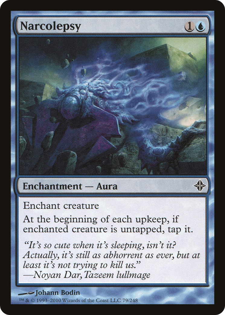 Rise of the Eldrazi - (ROE-079) - Narcolepsy Foil