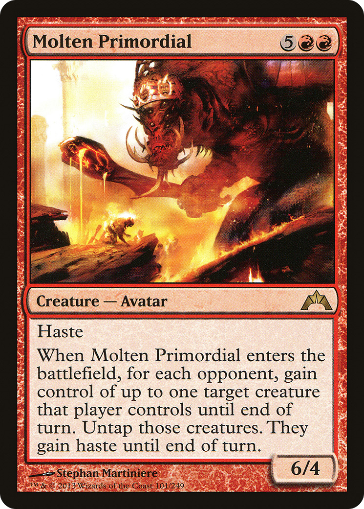 Gatecrash - (GTC-101) - Molten Primordial Foil