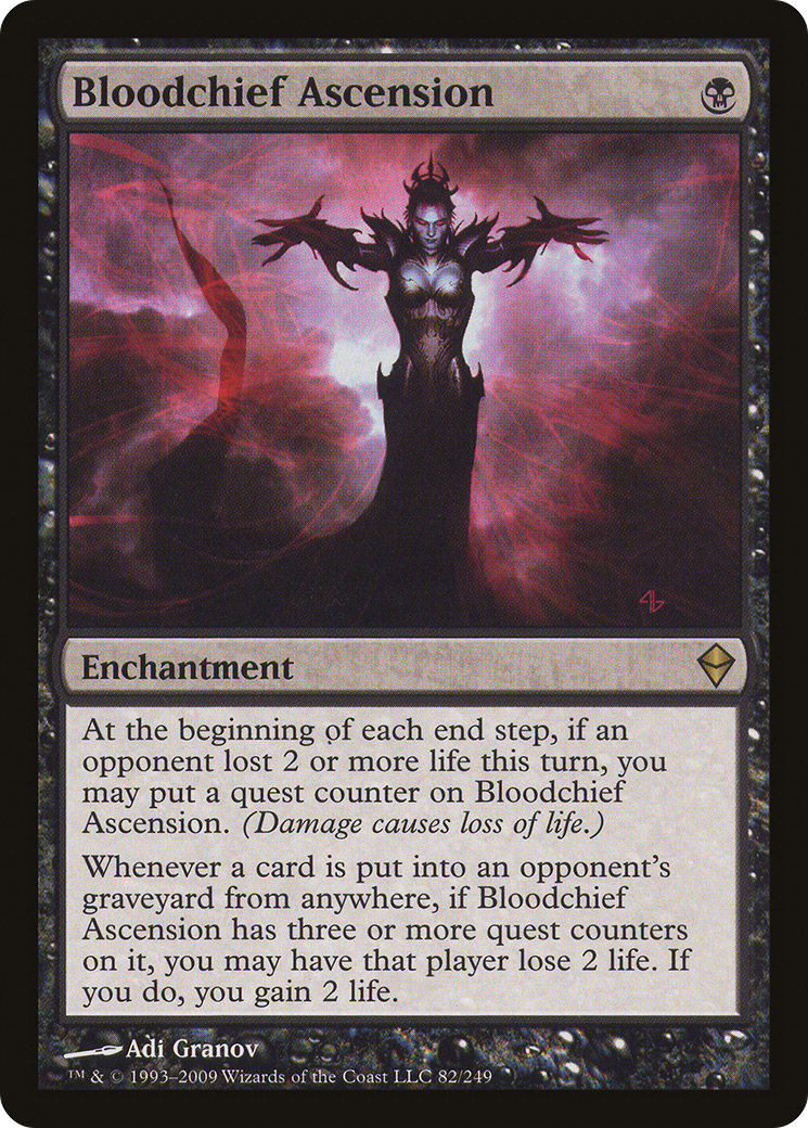 Zendikar - (ZEN-082) - Bloodchief Ascension Foil