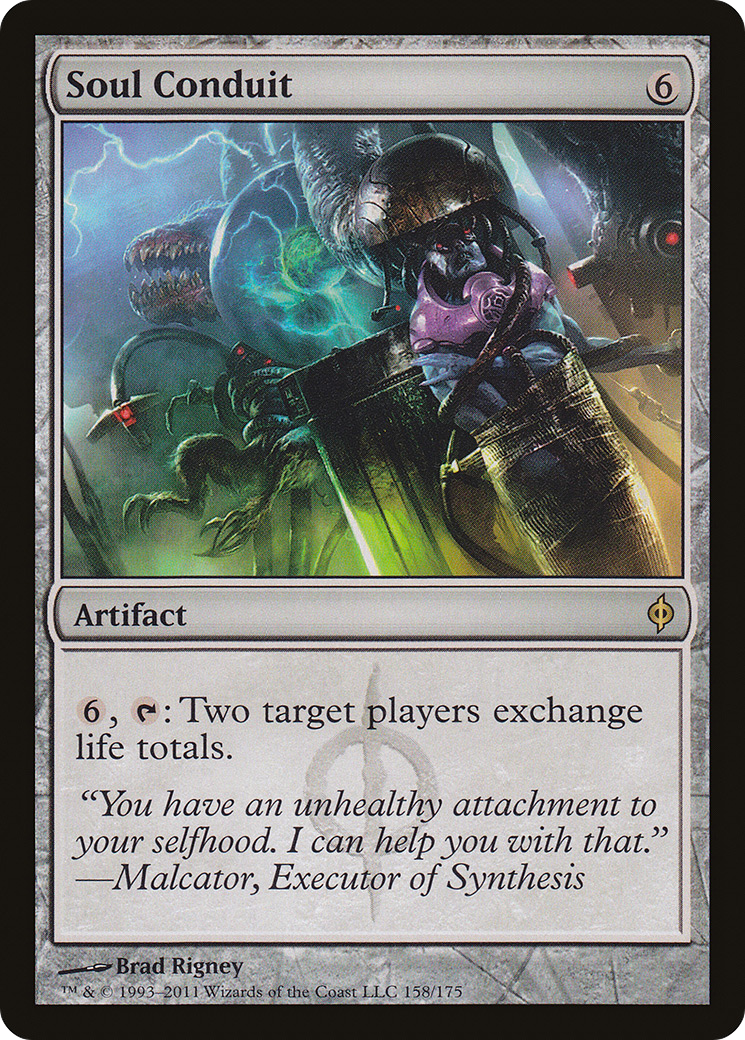 New Phyrexia - (NPH-158) - Soul Conduit Foil