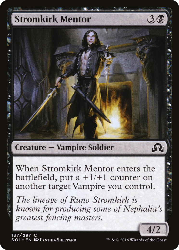 Shadows over Innistrad - (SOI-137) - Stromkirk Mentor