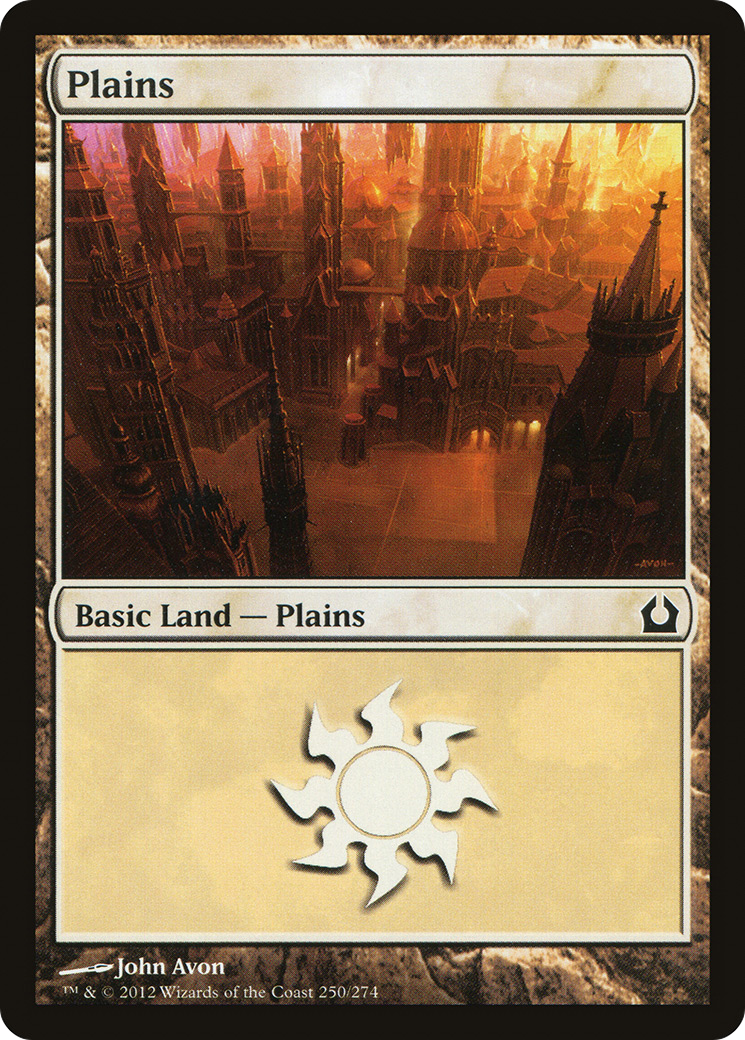 Return to Ravnica - (RTR-250) - Plains (250) Foil