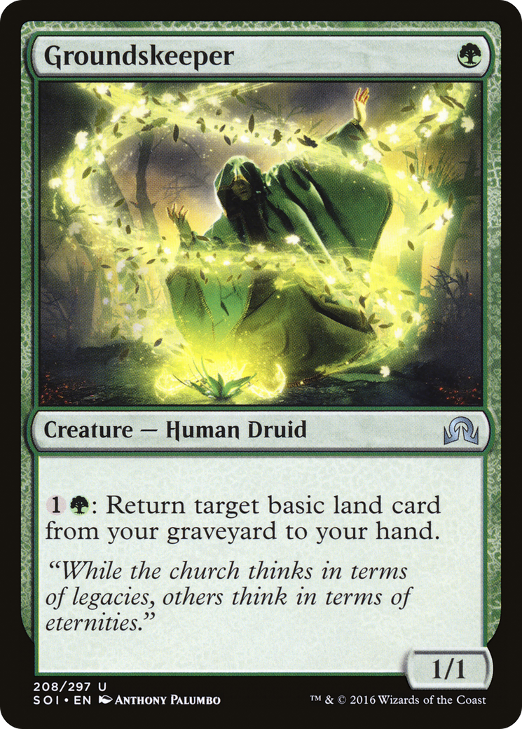 Shadows over Innistrad - (SOI-208) - Groundskeeper