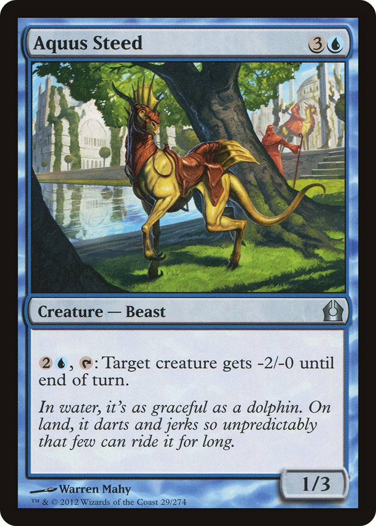 Return to Ravnica - (RTR-029) - Aquus Steed