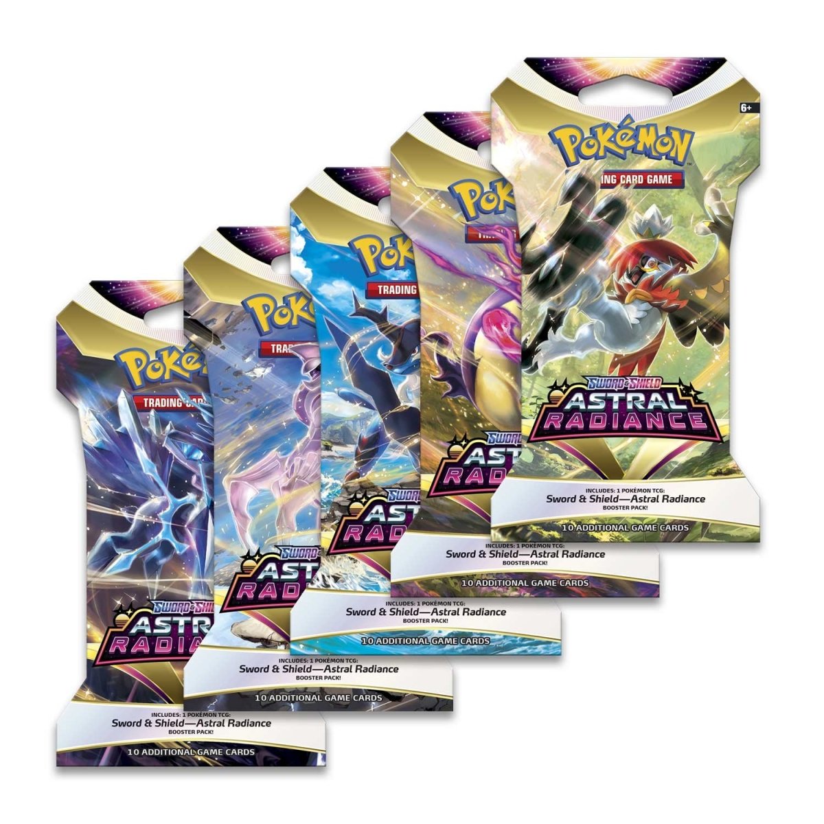Pokemon Sword & Shield - SWSH10 - Astral Radiance Sleeved Booster Pack (Random Variant)