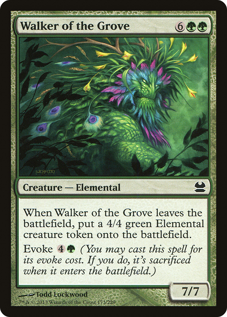 Modern Masters - (MMA-173) - Walker of the Grove Foil