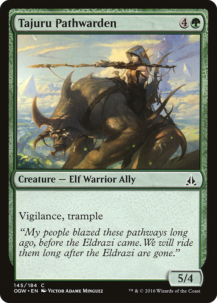 Oath of the Gatewatch - (OGW-145) - Tajuru Pathwarden