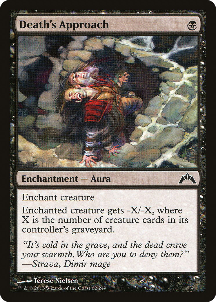 Gatecrash - (GTC-062) - Death's Approach Foil
