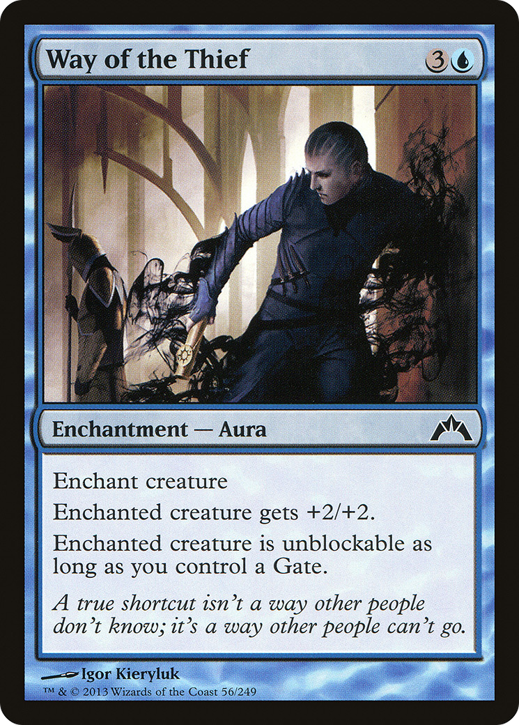 Gatecrash - (GTC-056) - Way of the Thief