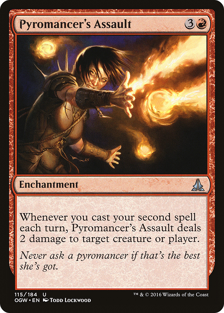 Oath of the Gatewatch - (OGW-115) - Pyromancer's Assault