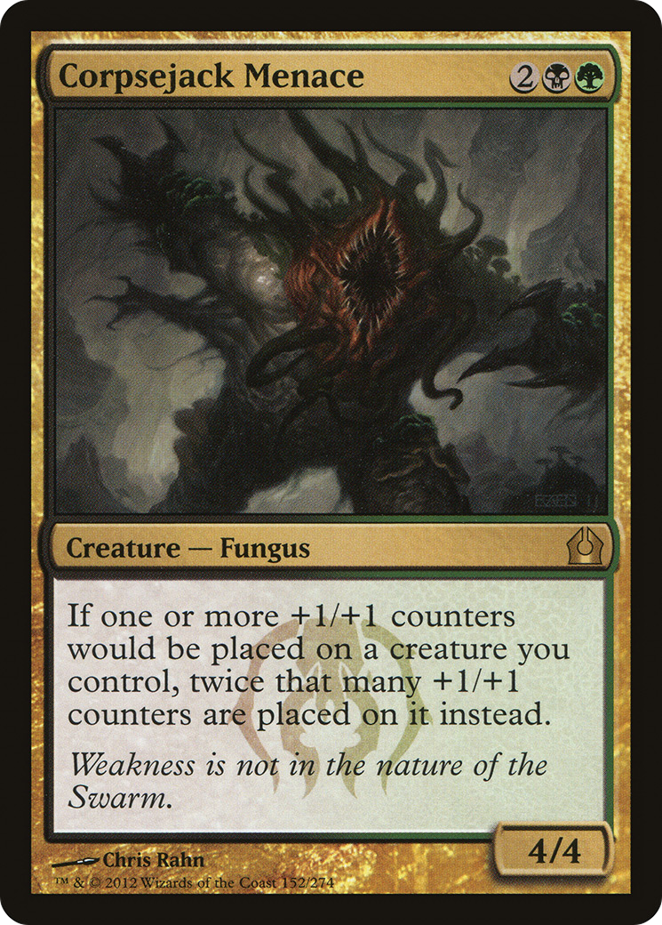 Return to Ravnica - (RTR-152) - Corpsejack Menace Foil