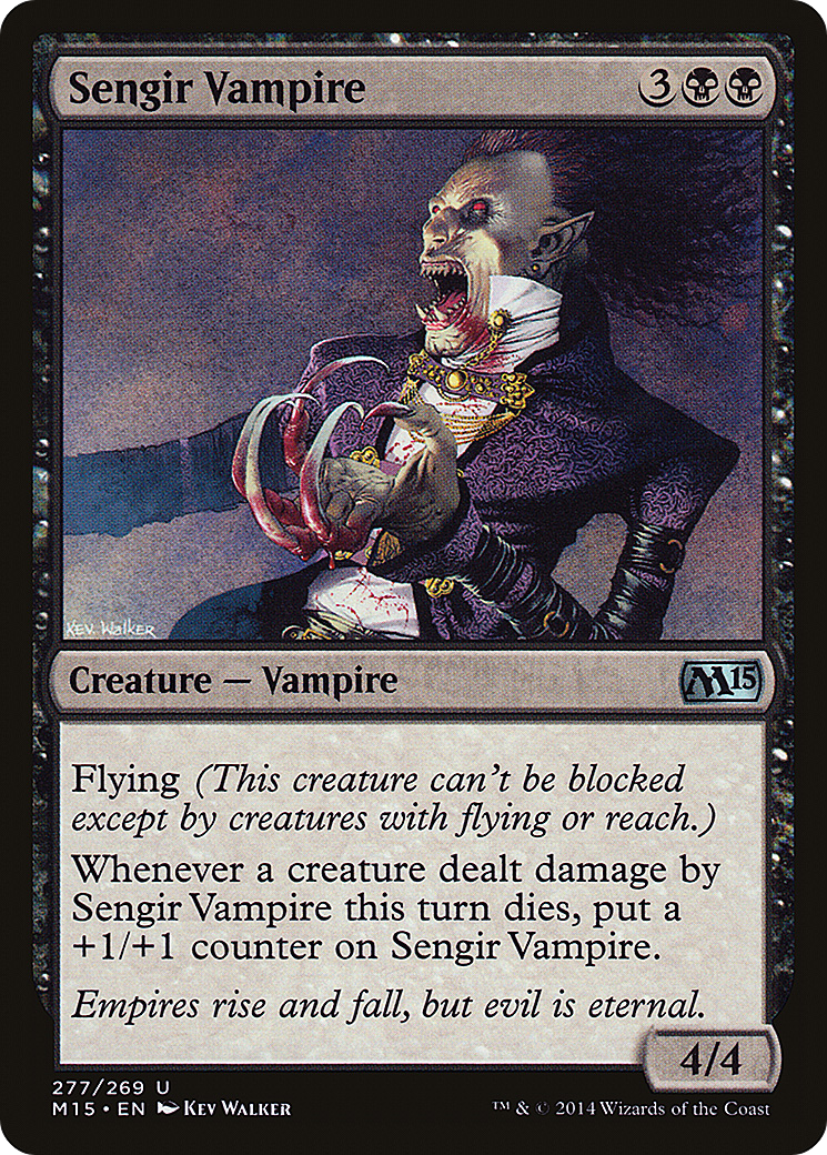 Magic 2015 - (M15-277) - Sengir Vampire