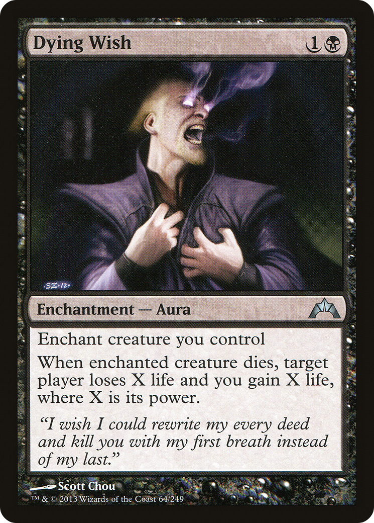 Gatecrash - (GTC-064) - Dying Wish Foil