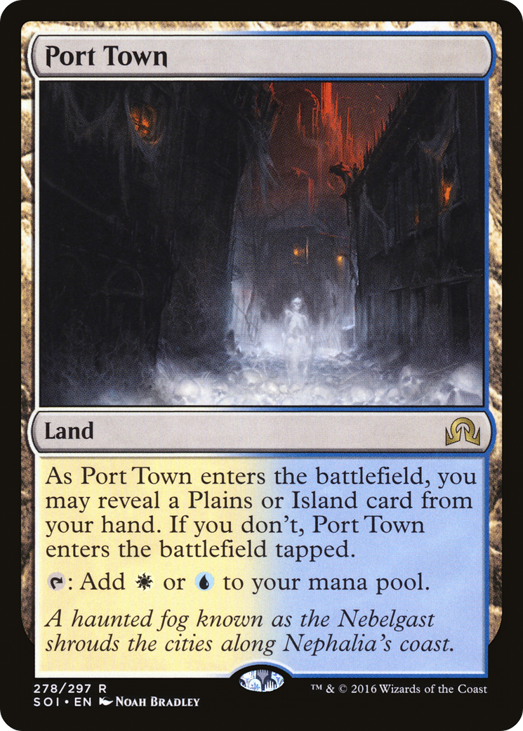 Shadows over Innistrad - (SOI-278) - Port Town