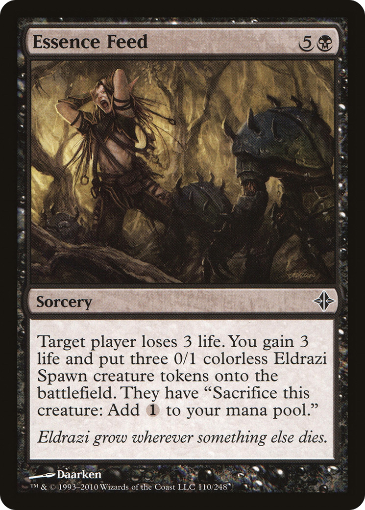 Rise of the Eldrazi - (ROE-110) - Essence Feed Foil
