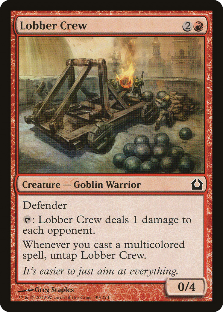 Return to Ravnica - (RTR-099) - Lobber Crew