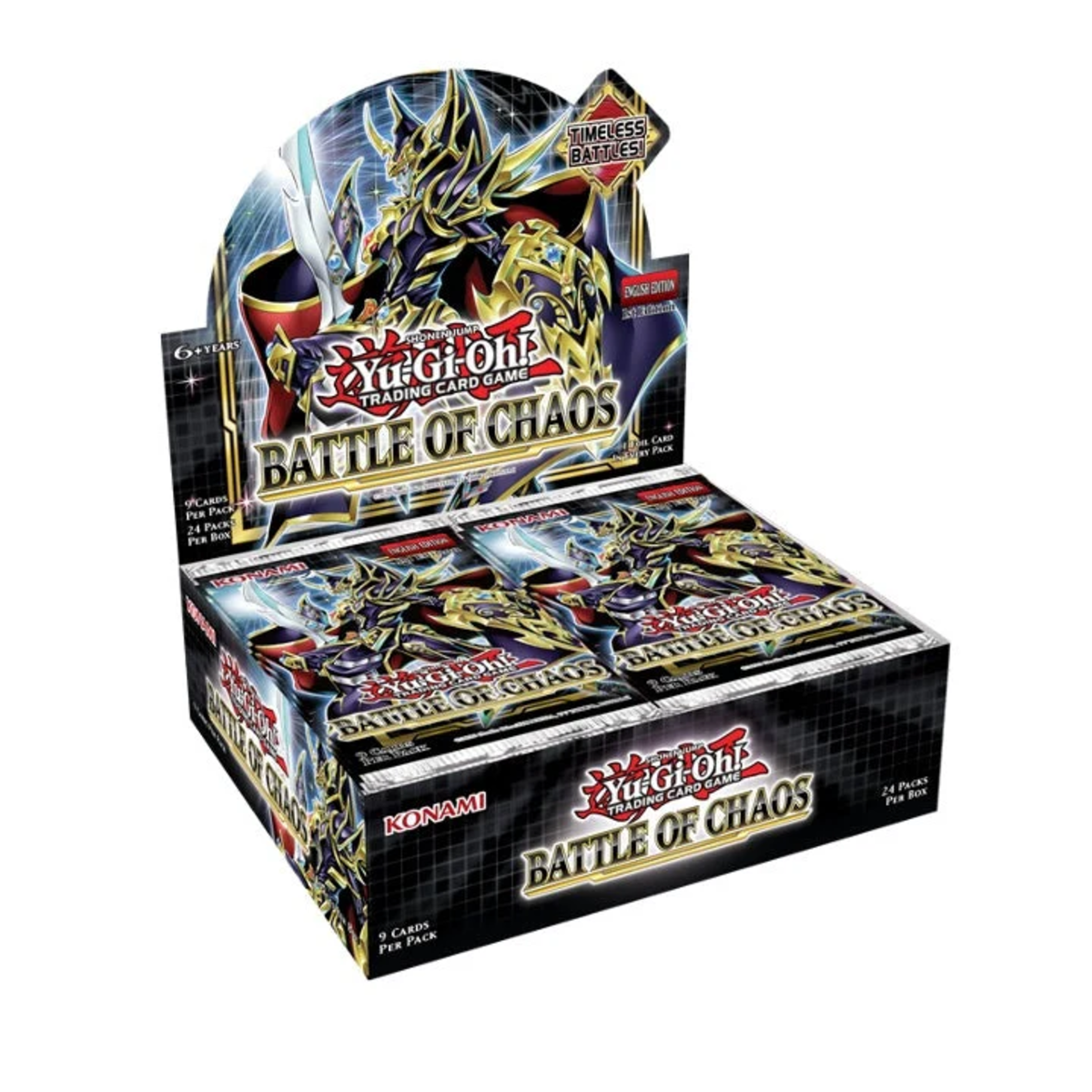 yugioh kuriboh set booster box Yugioh! Battle of Chaos 1st Edition Booster Box (24 packs) – BeardyCards