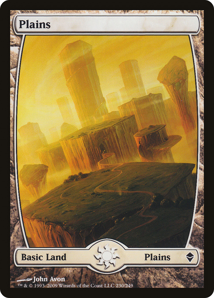 Zendikar - (ZEN-230) - Plains (230) - Full Art