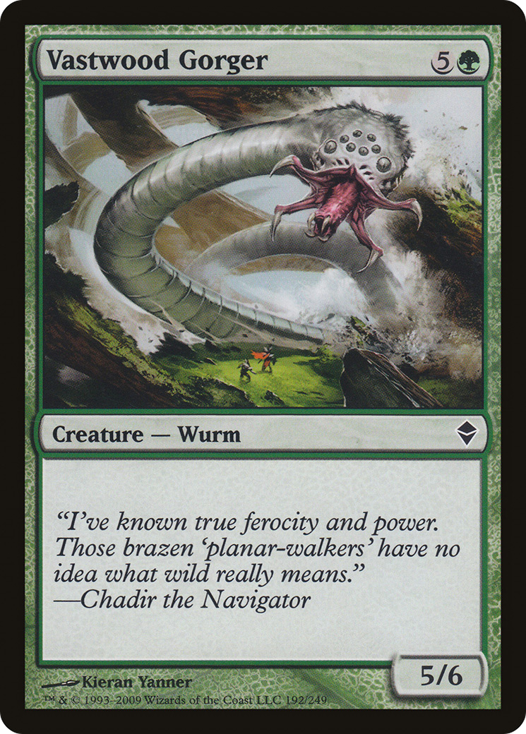 Zendikar - (ZEN-192) - Vastwood Gorger