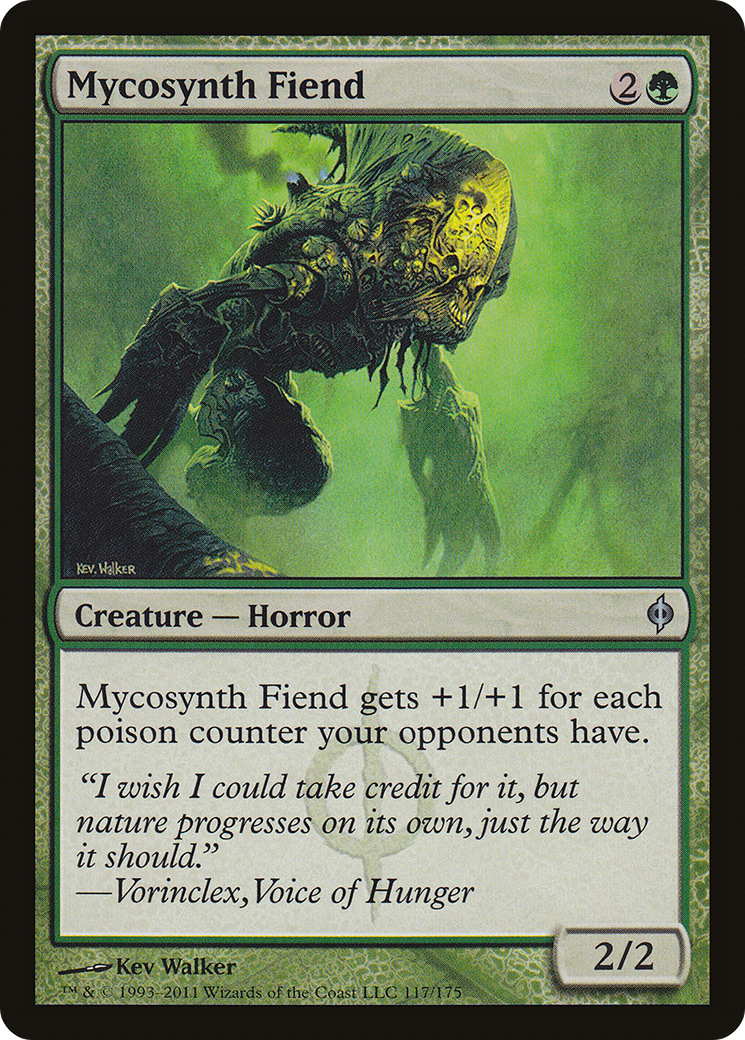 New Phyrexia - (NPH-117) - Mycosynth Fiend Foil