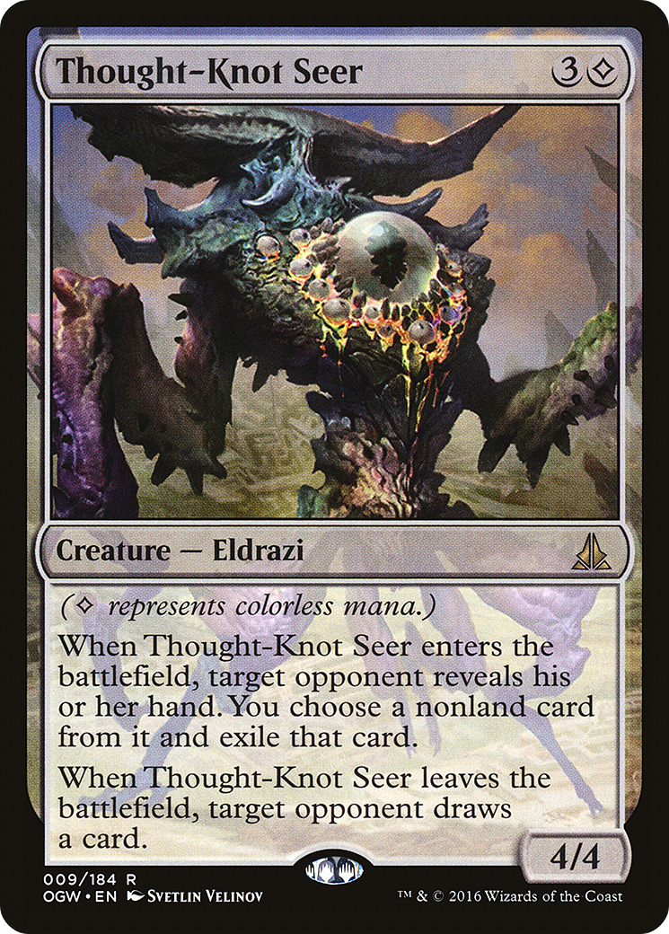 Oath of the Gatewatch - (OGW-009) - Thought-Knot Seer