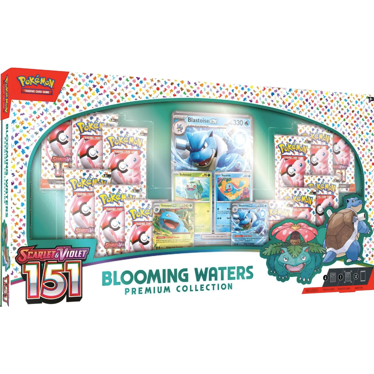 Pokemon Scarlet & Violet - SV03.5 - Blooming Waters Premium Collection BeardyCards Pokemon Scarlet & Violet - SV03.5 - Blooming Waters Premium Collection BeardyCards