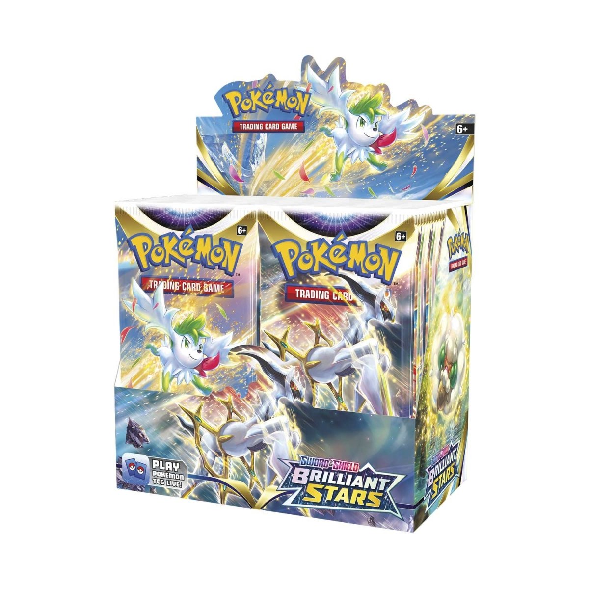 Pokemon Sword & Shield - SWSH09 - Brilliant Stars Booster Box (36 Packs)