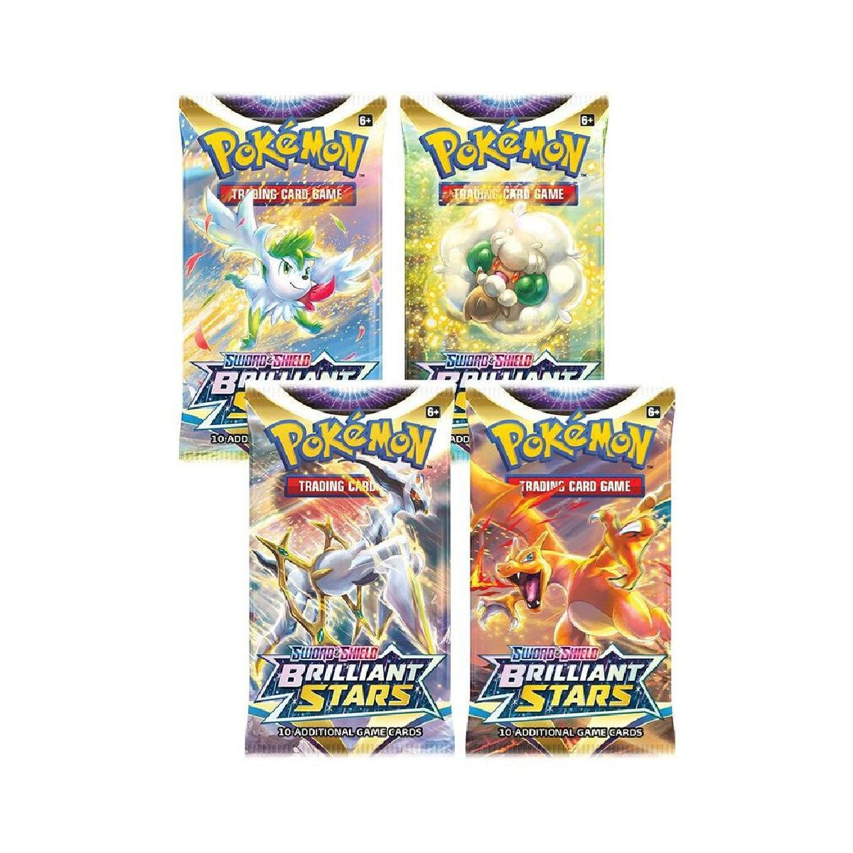 Pokemon Sword & Shield - SWSH09 - Brilliant Stars Loose Booster Pack