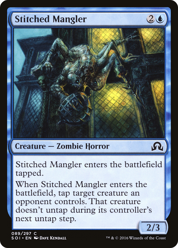 Shadows over Innistrad - (SOI-089) - Stitched Mangler Foil