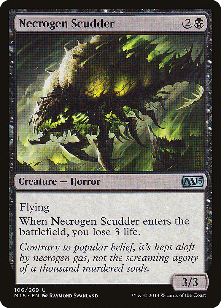 Magic 2015 - (M15-106) - Necrogen Scudder
